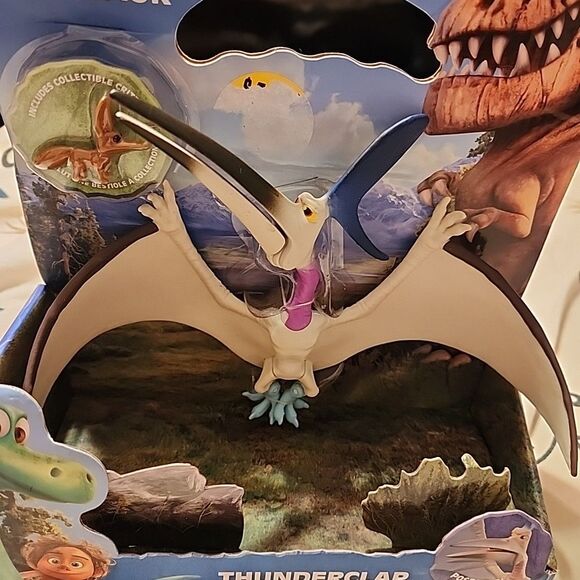Pterodactyl Thunderclap The Good Dinosaur Disney Pixar Movie Toy in Box by Tomy - Picture 3 of 3